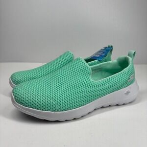Skechers GOwalk Joy Women's US 6 Mint Mesh Athletic Slip-On Casual Walking Shoes